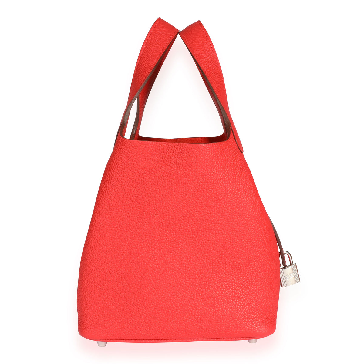 Hermes Rouge de Coeur Picotin Lock 18 PM Handbag