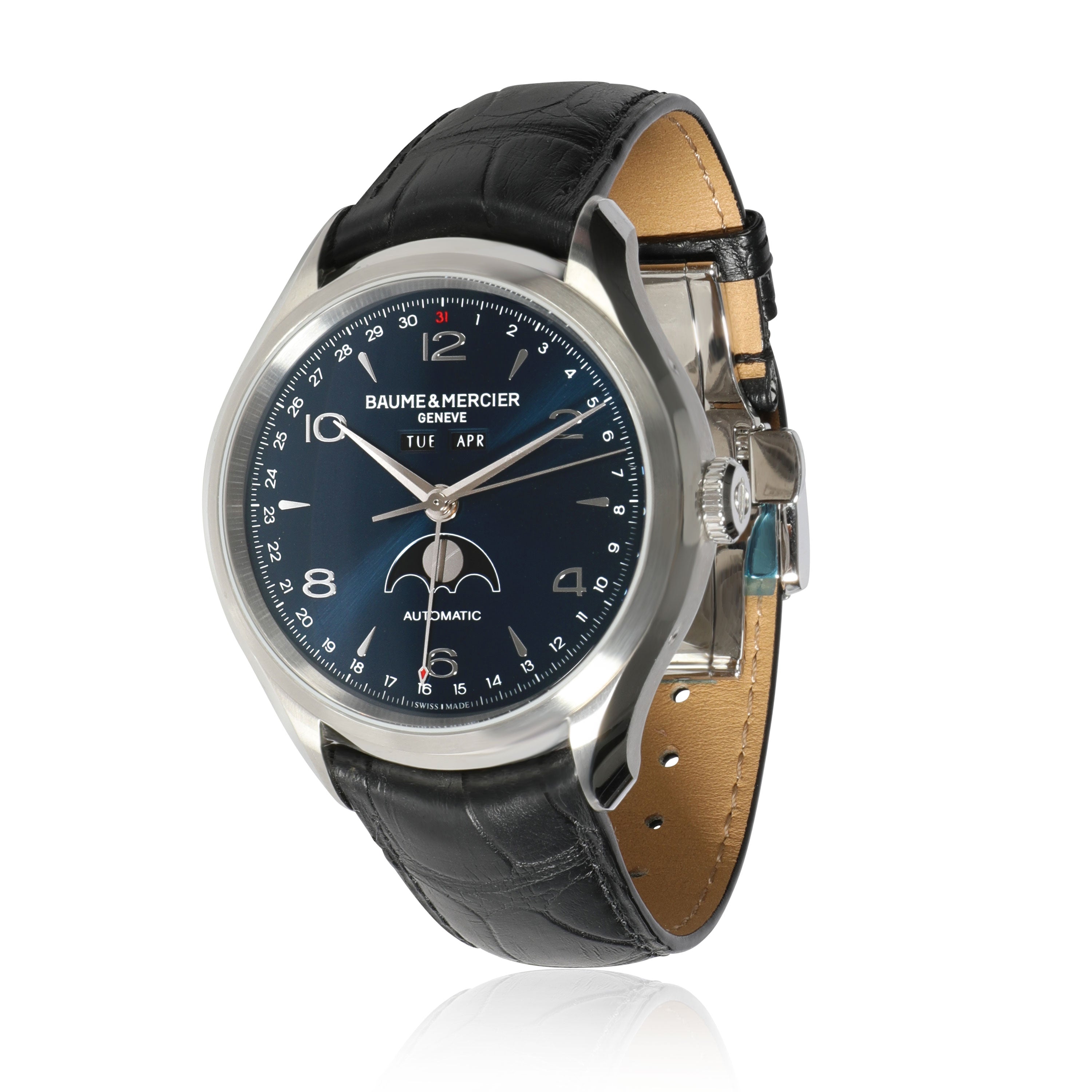 Baume Mercier Clifton MOA10057 Men s Watch in Stainless Steel