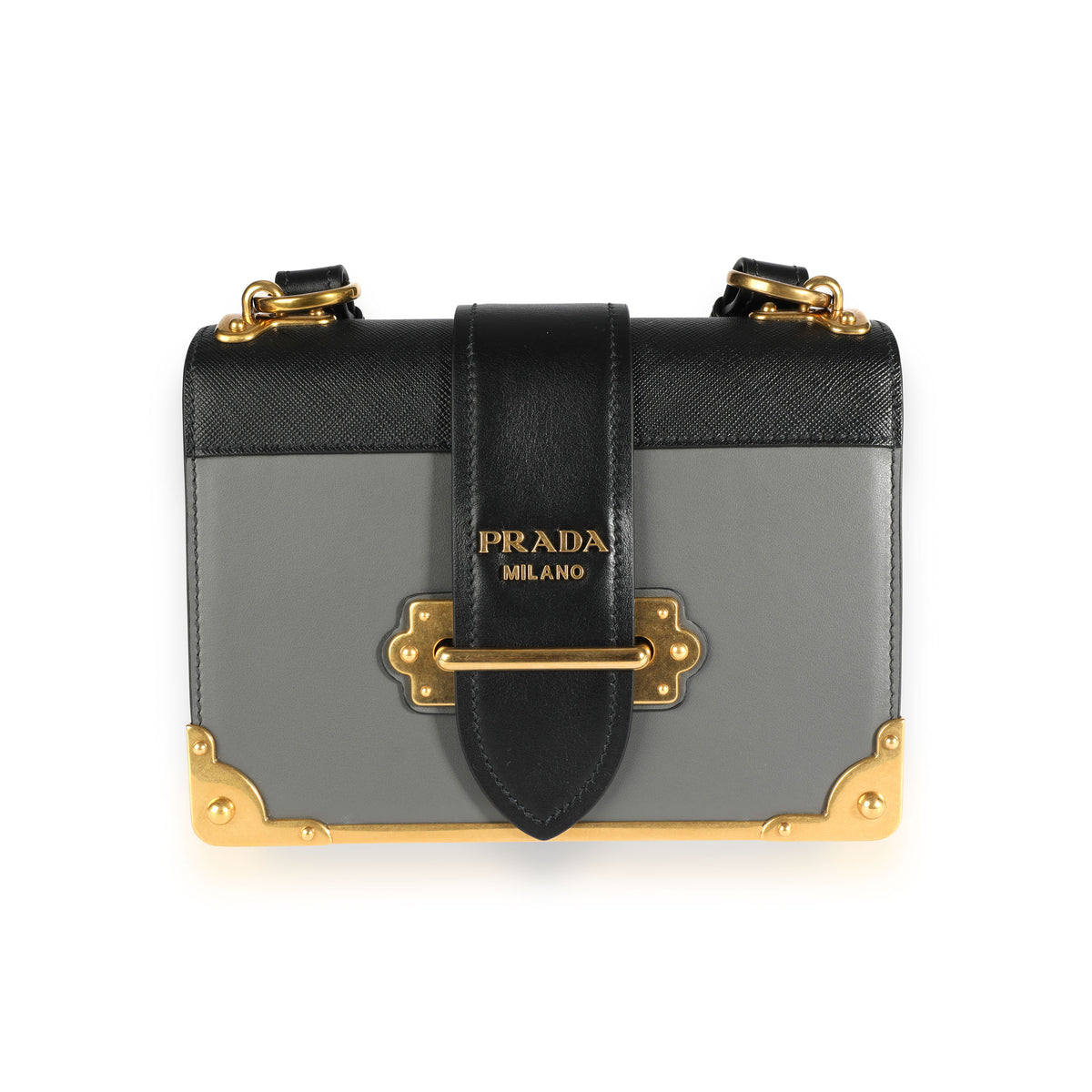 Prada city saffiano leather cahier clearance bag