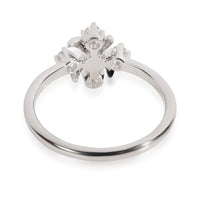 Tiffany & Co. Schlumberger Lynn Diamond Ring in Platinum 0.2 CTW