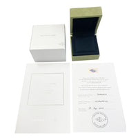 Van Cleef & Arpels Vintage Alhambra Diamond Pendant in 18K White Gold 0.48 CTW