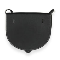 Loewe Black & White Leather Mini Heel Bag