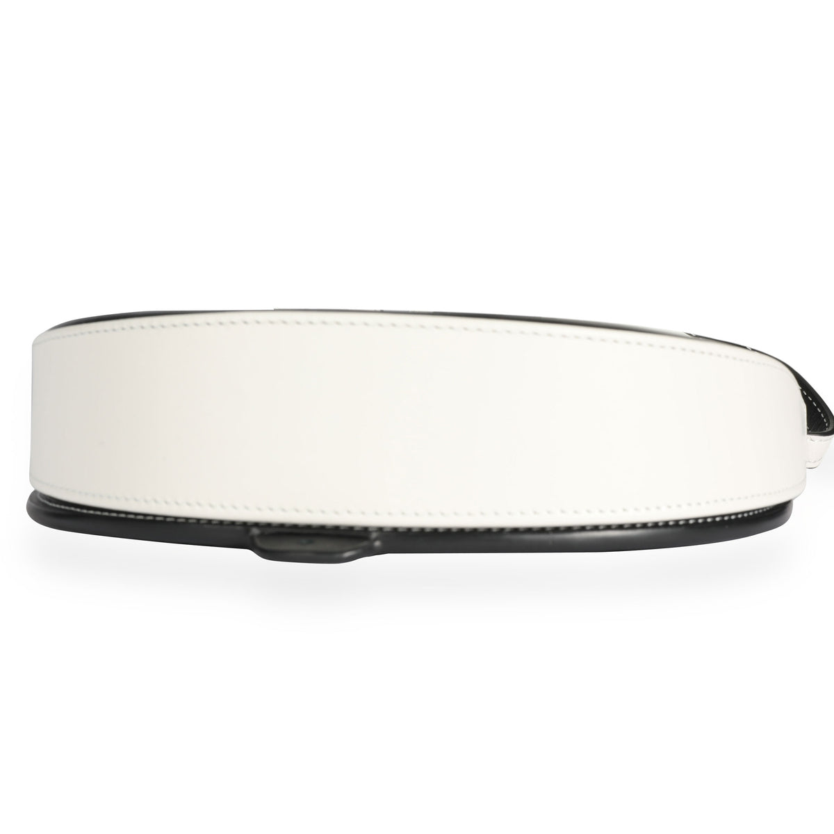 Accessories : 'Malvina' White Patent Wide Waist Cincher Belt