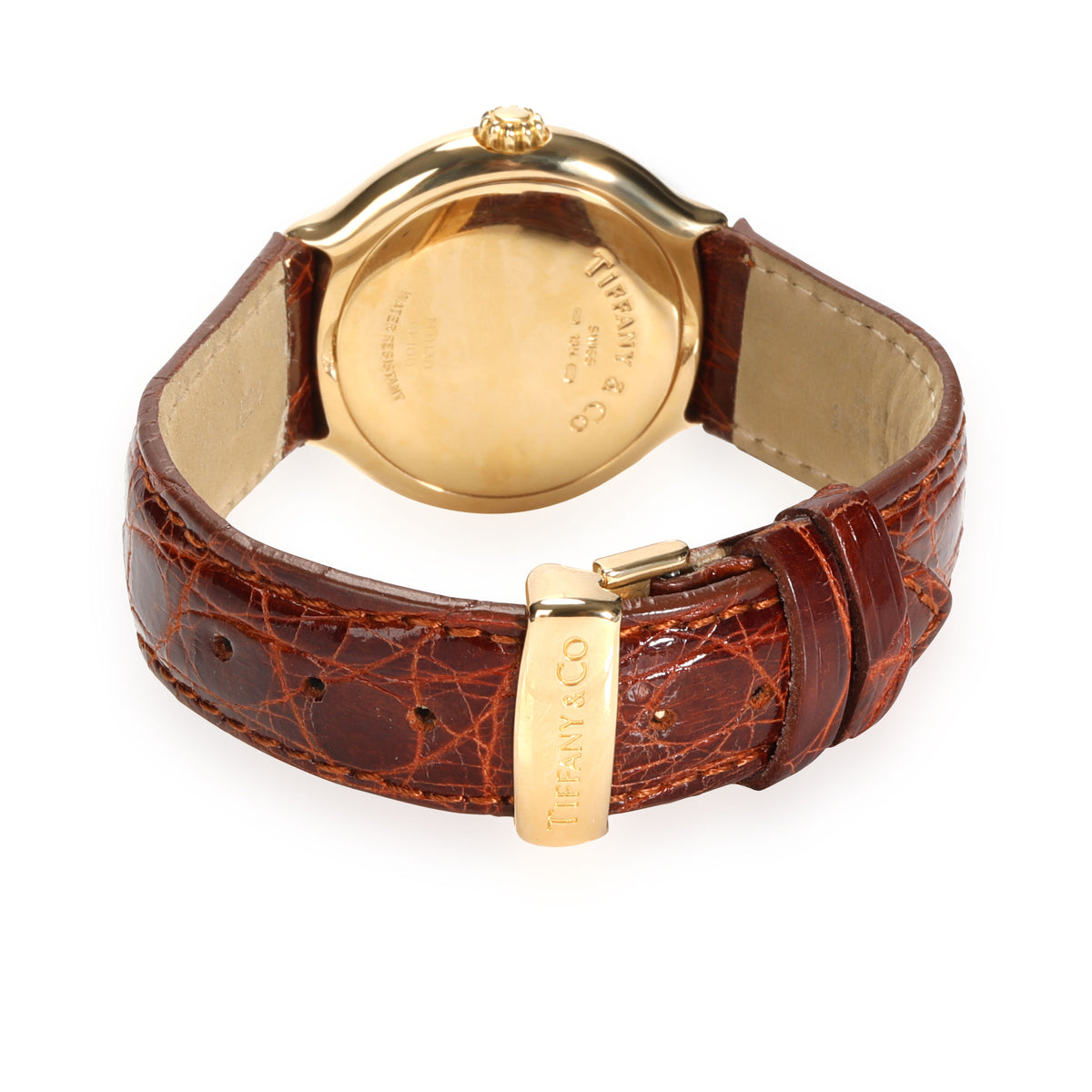Tiffany & Co. Tesoro M0130 Unisex Watch in 18kt Yellow Gold