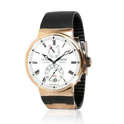 Ulysse Nardin Marine Chronometer 1186-126/EO Mens Watch in 18kt Rose Gold