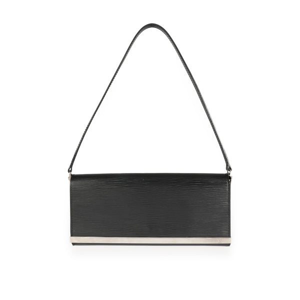 Louis Vuitton Black EPI Electric Sevigne Clutch with Strap at 1stDibs   louis vuitton clutch with strap, louis vuitton sevigne, black louis vuitton  purse strap