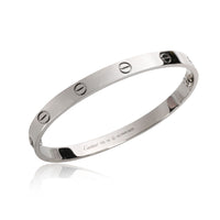 Cartier Love Bracelet in 18K White Gold