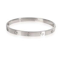 Cartier Love Bracelet in 18K White Gold