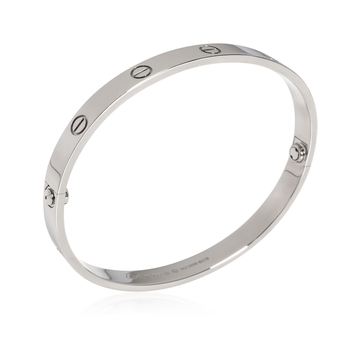 Cartier Love Bracelet in 18K White Gold