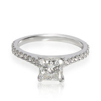 James Allen Diamond Engagement Ring in 14K White Gold GIA I VVS1 1.65 CTW