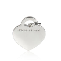 Tiffany & Co. Mom Heart Tag Charm in  Sterling Silver