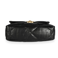 Chanel Black Quilted Lambskin Chanel 19 Medium Flap Bag