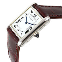 Cartier Tank 78086 Unisex Watch in 18kt White Gold