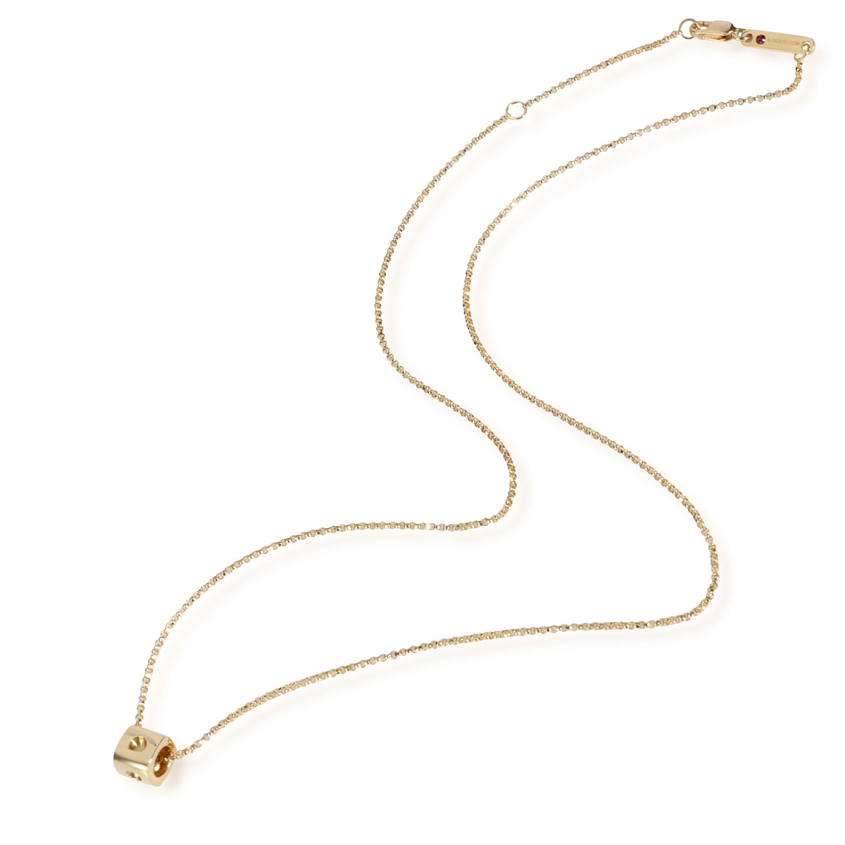 Roberto Coin Mini Pois Moi Necklace in 18K Yellow Gold by WP Diamonds ...