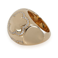 Chanel Ring Flower Dome Ring in 18K Yellow Gold