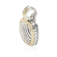 David Yurman Cable Pendant in 18K Yellow Gold/Sterling Silver