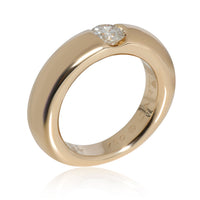 Cartier Ellipse Diamond Ring in 18K Yellow Gold 0.48 CTW