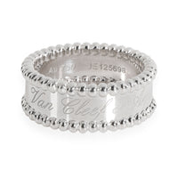 Van Cleef & Arpels Perlee Band in 18K White Gold