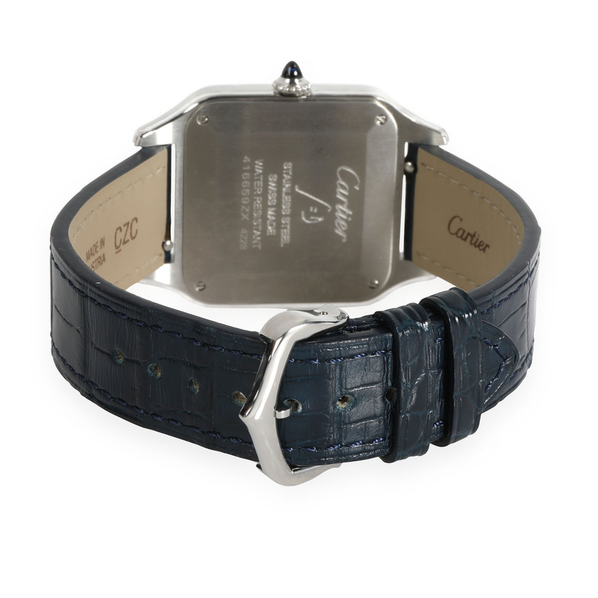 Cartier Santos Dumont WSSA0022 Men's Watch in  Stainless Steel
