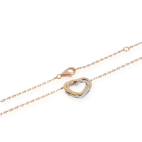 Cartier Trinity Necklace in 18K 3 Tone Gold