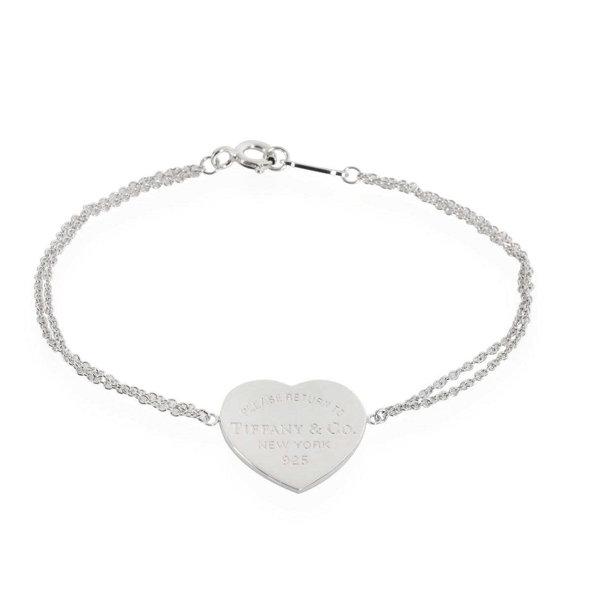 Return to Tiffany Heart Tag Bracelet in Sterling Silver