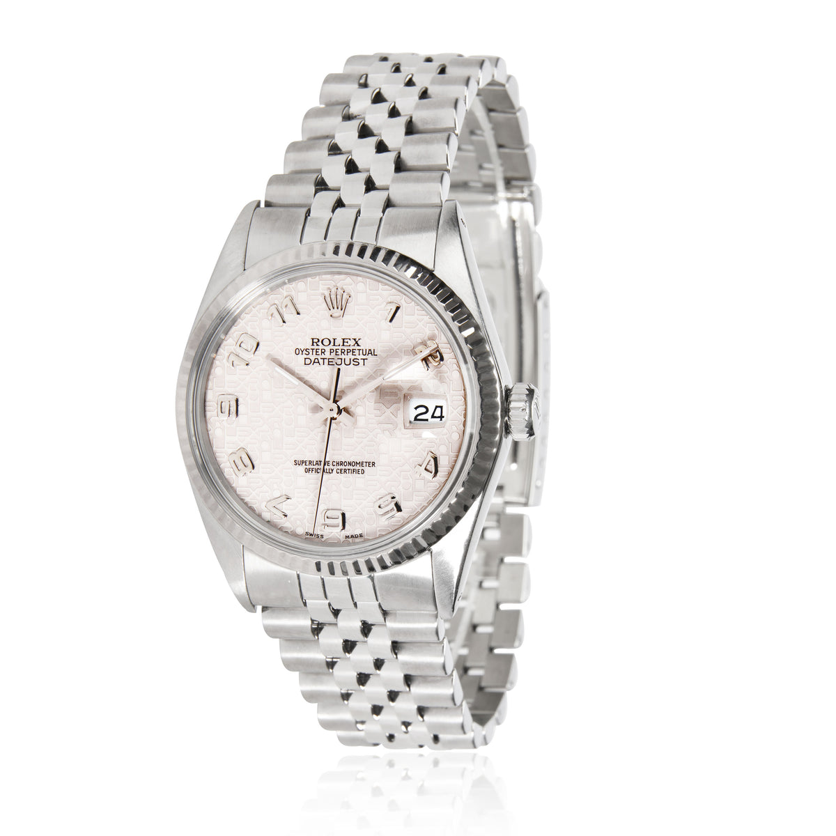 Rolex Datejust 16014 Men's Watch in  Stainless Steel