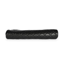 Chanel Black Caviar Quilted Timeless Clutch