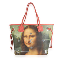 Louis Vuitton, Bags, Louis Vuitton X Jeff Koons Masters Mona Lisa Da  Vinci Neverfull Pochette Pouch