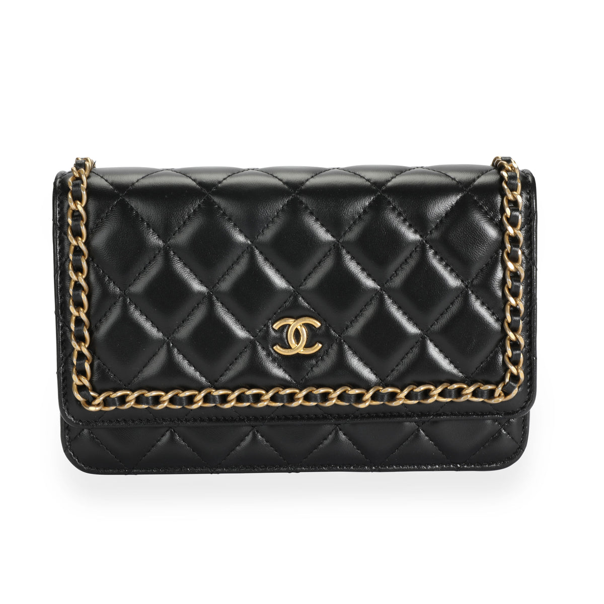 Chanel Black Lambskin Quilted Wallet on Chain by WP Diamonds – myGemma, DE
