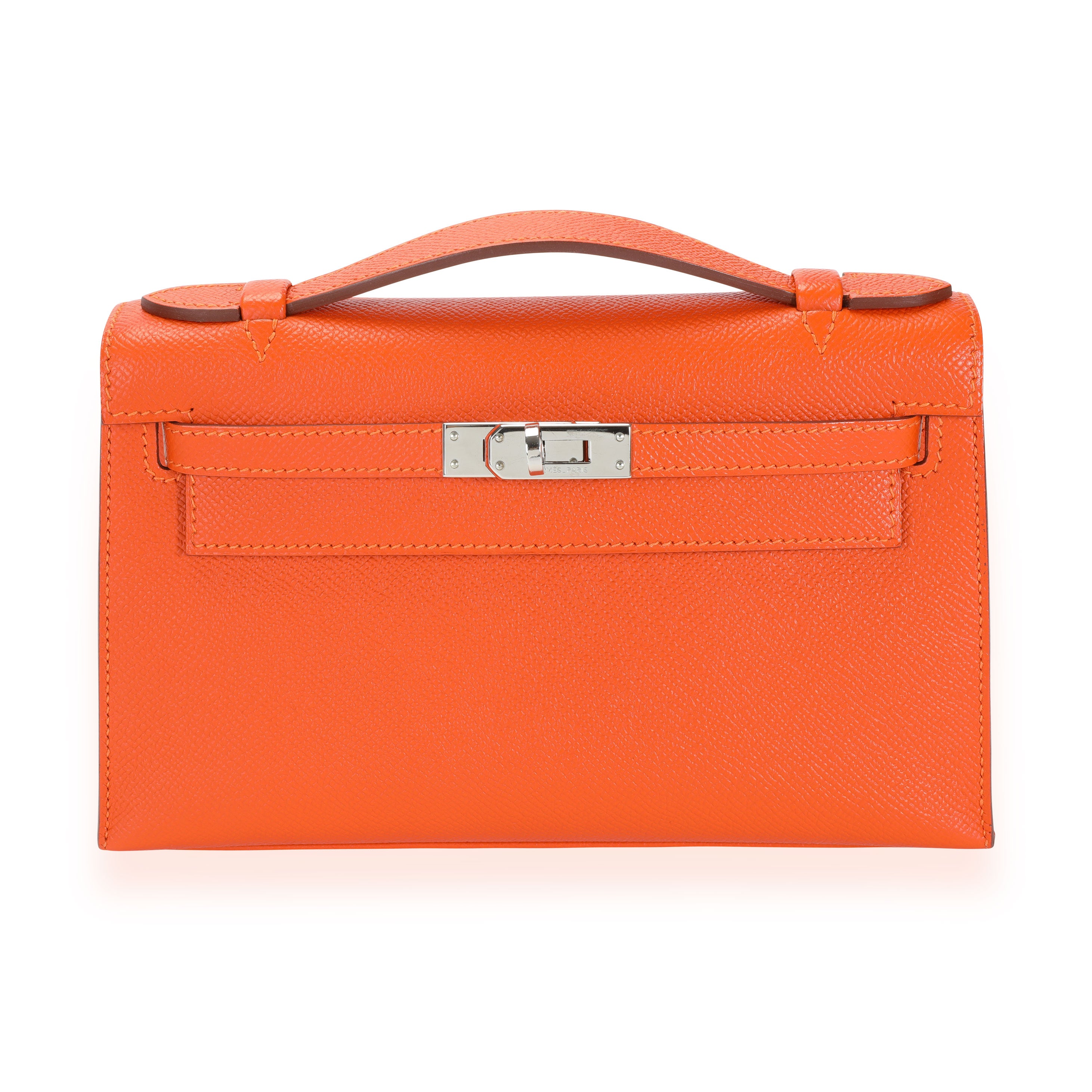 Hermes Feu Epsom Kelly Pochette PHW by WP Diamonds myGemma Item 110051