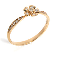 Diamond Flower Ring in 14K Yellow Gold 0.26ctw