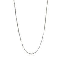 David Yurman Baby Box Chain Necklace in  Sterling Silver