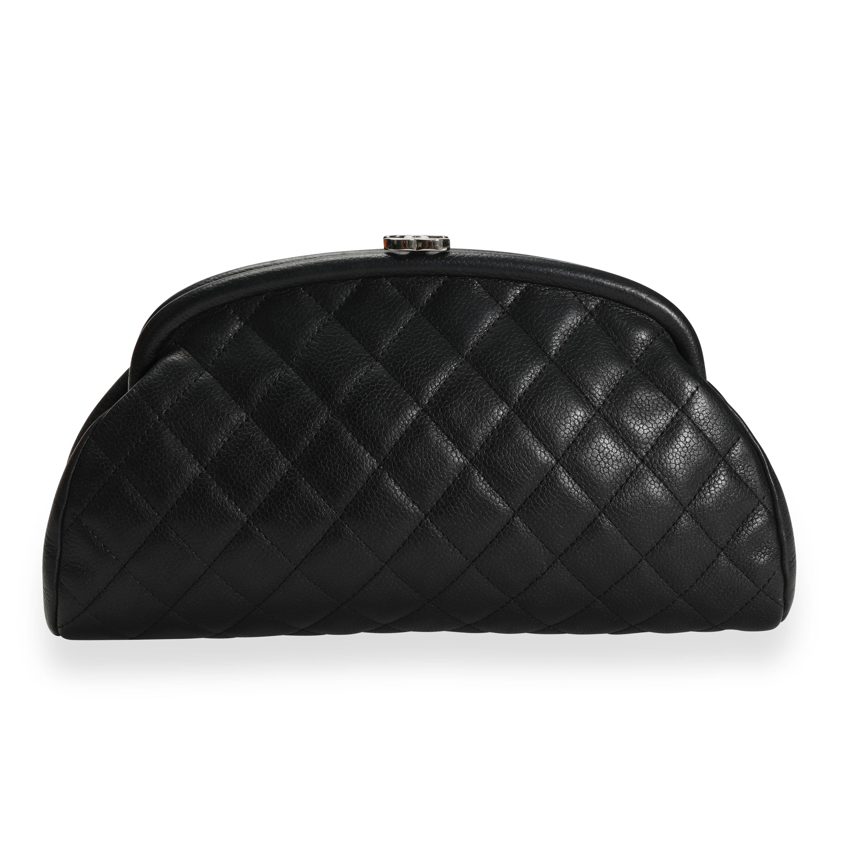 Chanel Black Caviar Quilted Timeless Clutch by WP Diamonds – myGemma