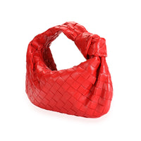 Bottega Veneta Red Intrecciato Leather Mini Jodie Bag