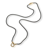 Mens David Yurman Charm Necklace with 18k Yellow Gold