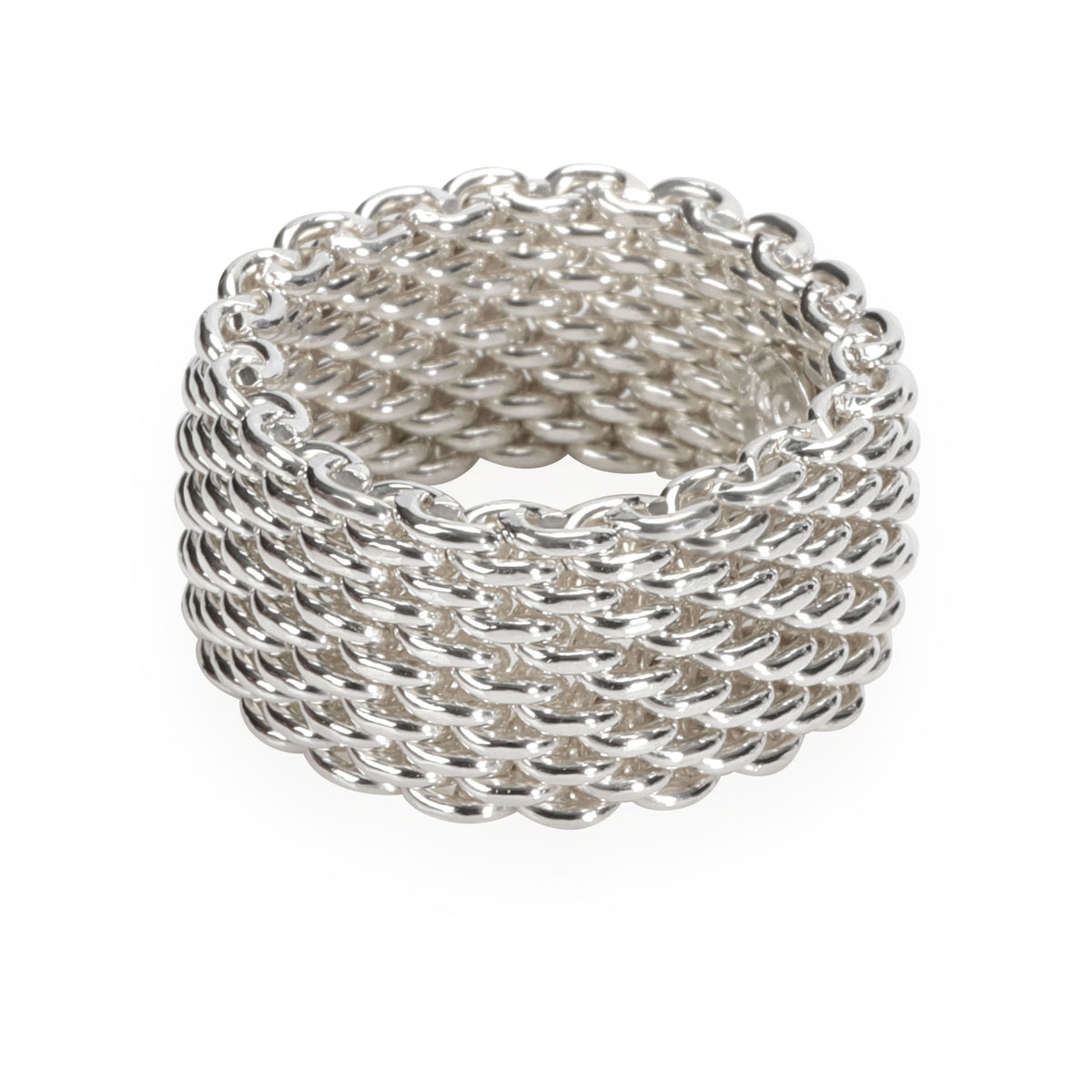 Tiffany Gold Mesh Ring - 9 For Sale on 1stDibs | tiffany mesh ring gold, tiffany  mesh ring discontinued, mesh gold ring