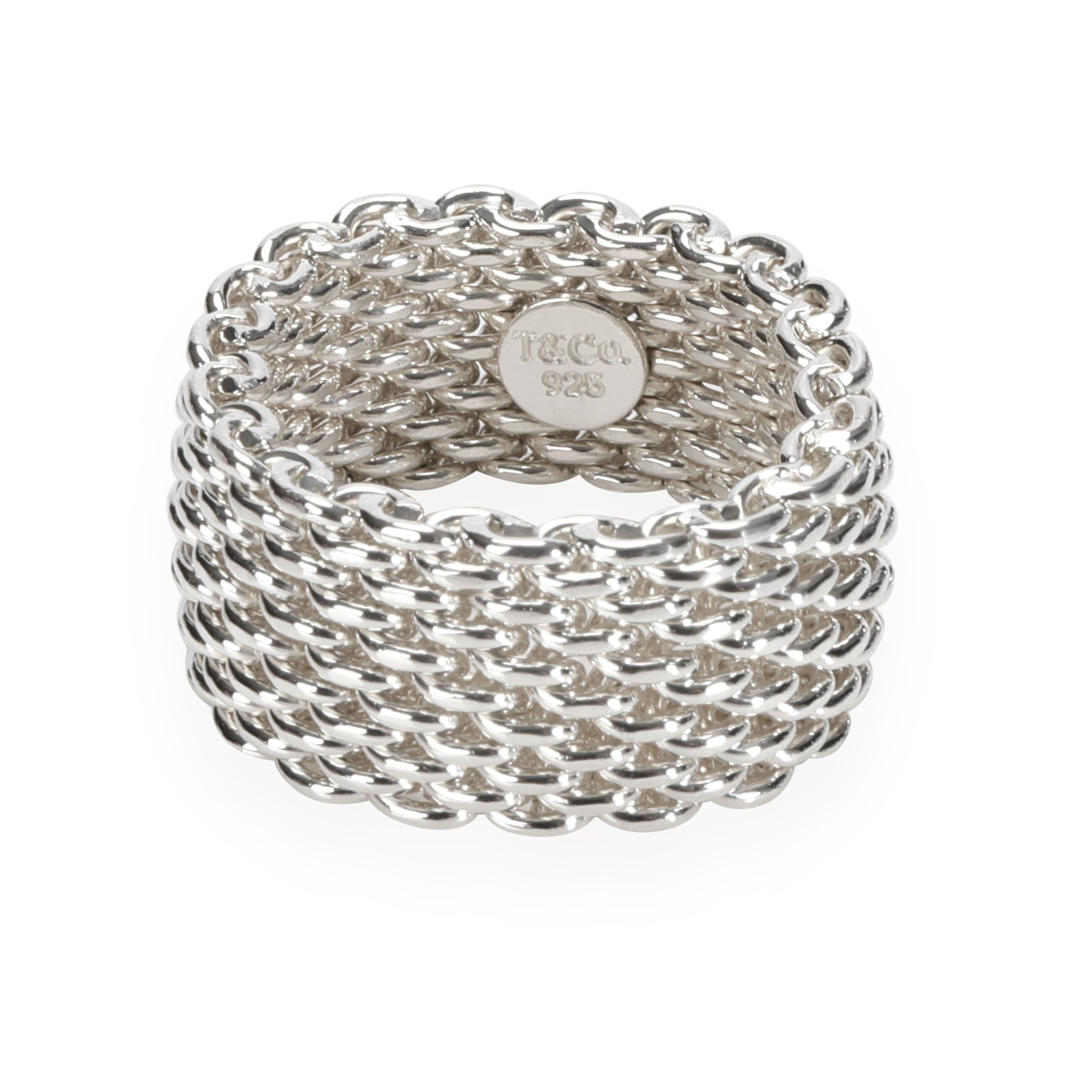 Tiffany and co mesh ring Clearance