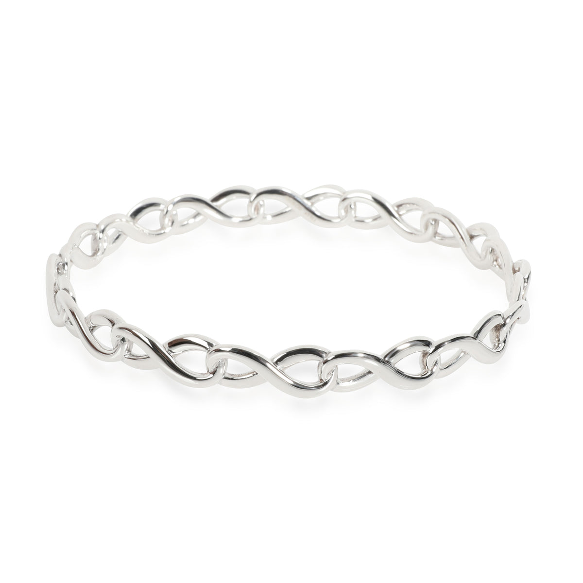 Tiffany & Co. Infinity Bangle in  Sterling Silver