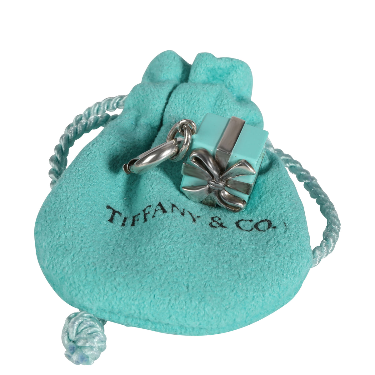 Tiffany & Co. Blue Box Charm in Sterling Silver