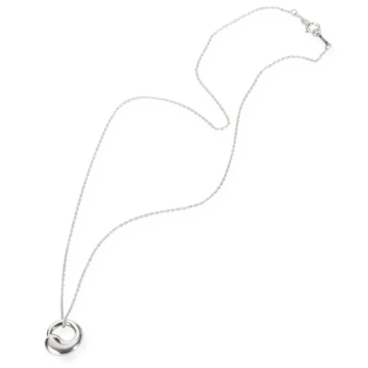 Tiffany & Co. Elsa Peretti Eternal Circle Necklace in Sterling Silver