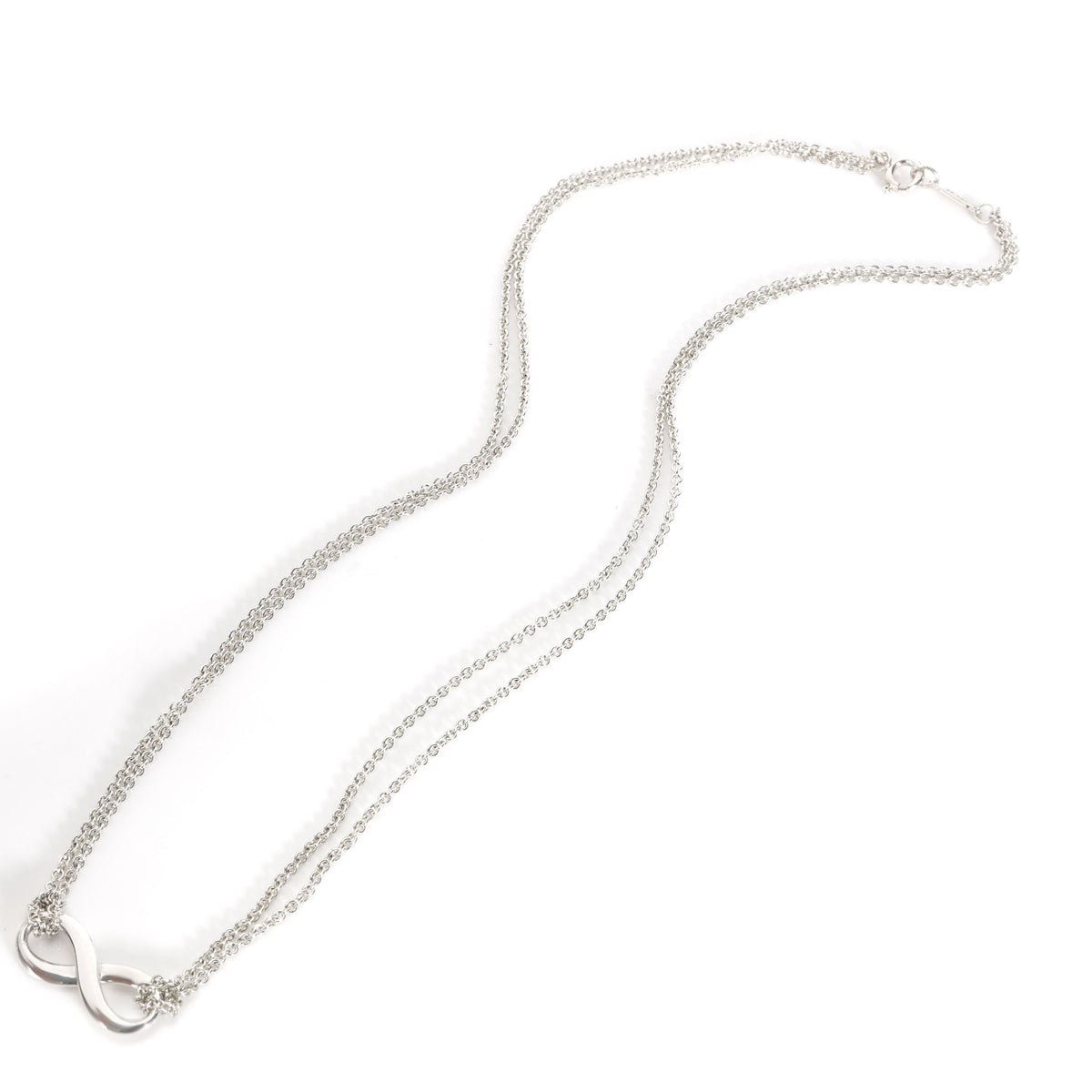 Tiffany & Co. Infinity Necklace in  Sterling Silver