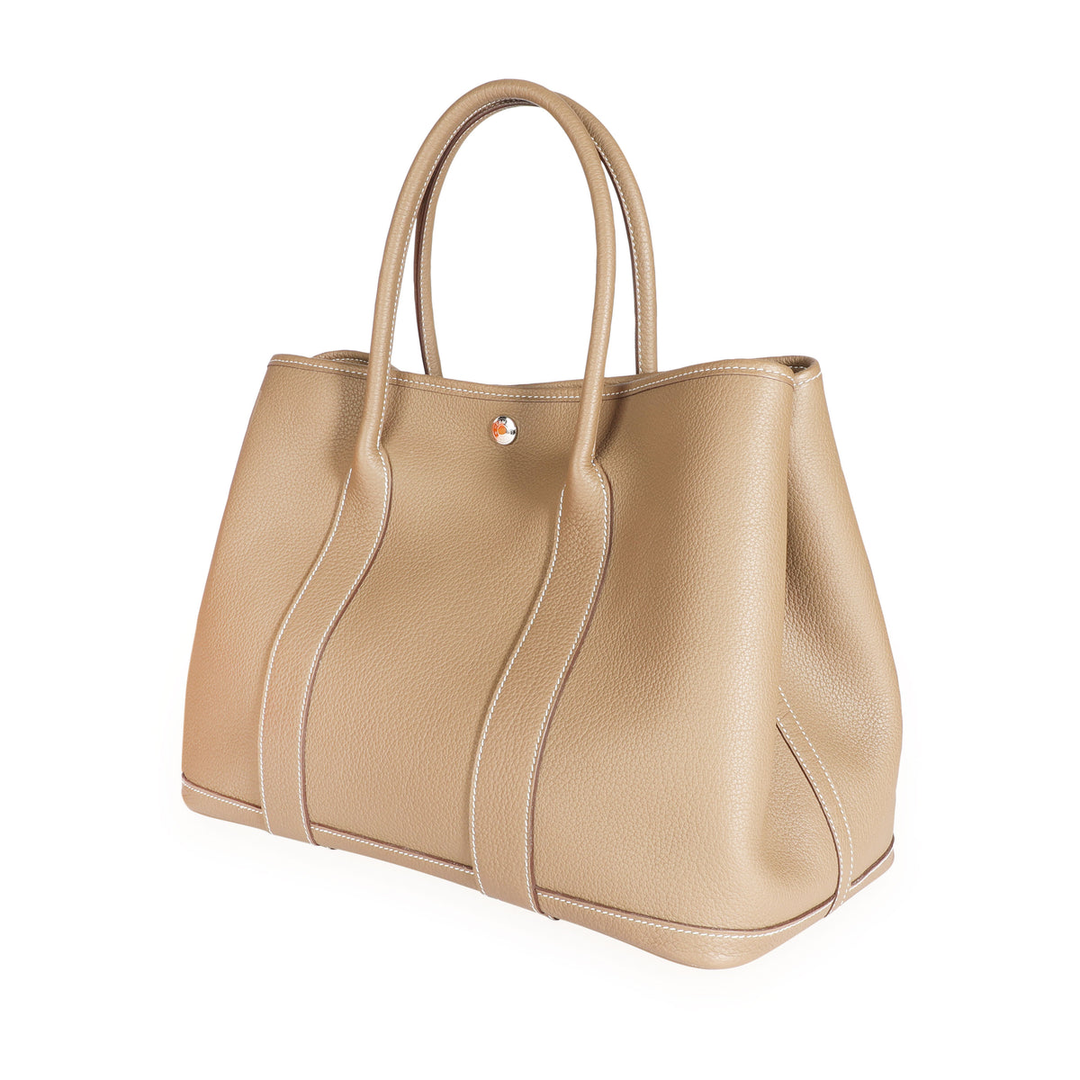 Hermes Garden Party 36 Gold Country Negonda Leather Bag