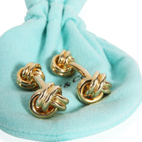 Tiffany & Co. Knot Cufflinks in 18K Yellow Gold