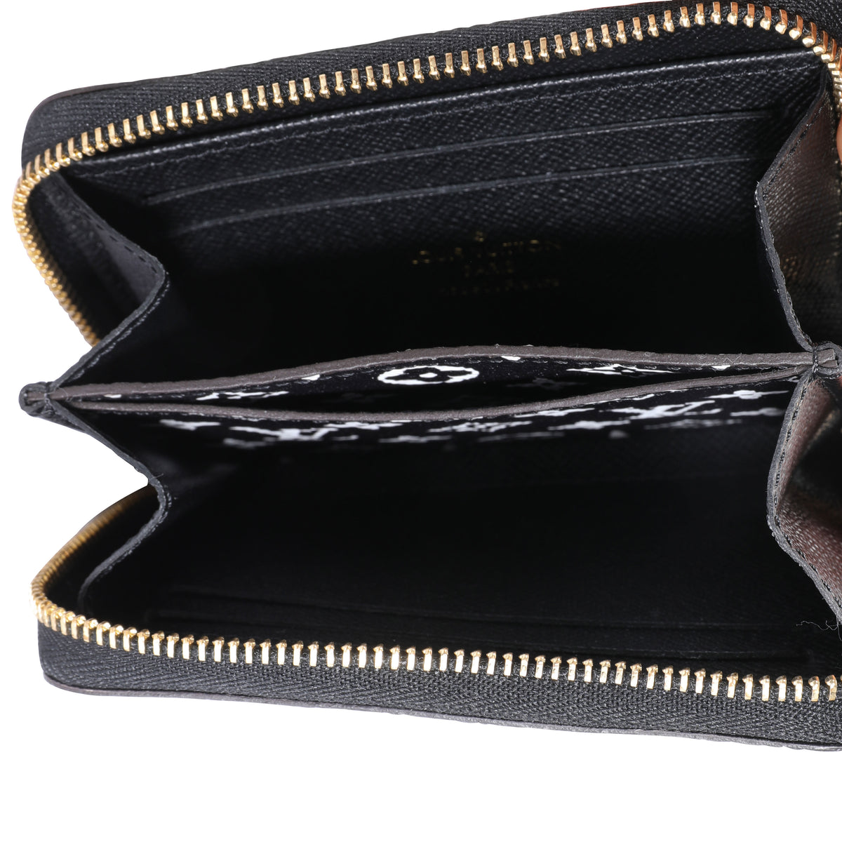 Louis Vuitton BiColor Empreinte Monogram Giant Zippy Coin Black