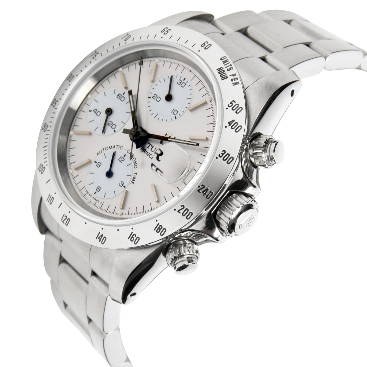 Tudor Chrono Time 79280 Mens Watch in  Stainless Steel