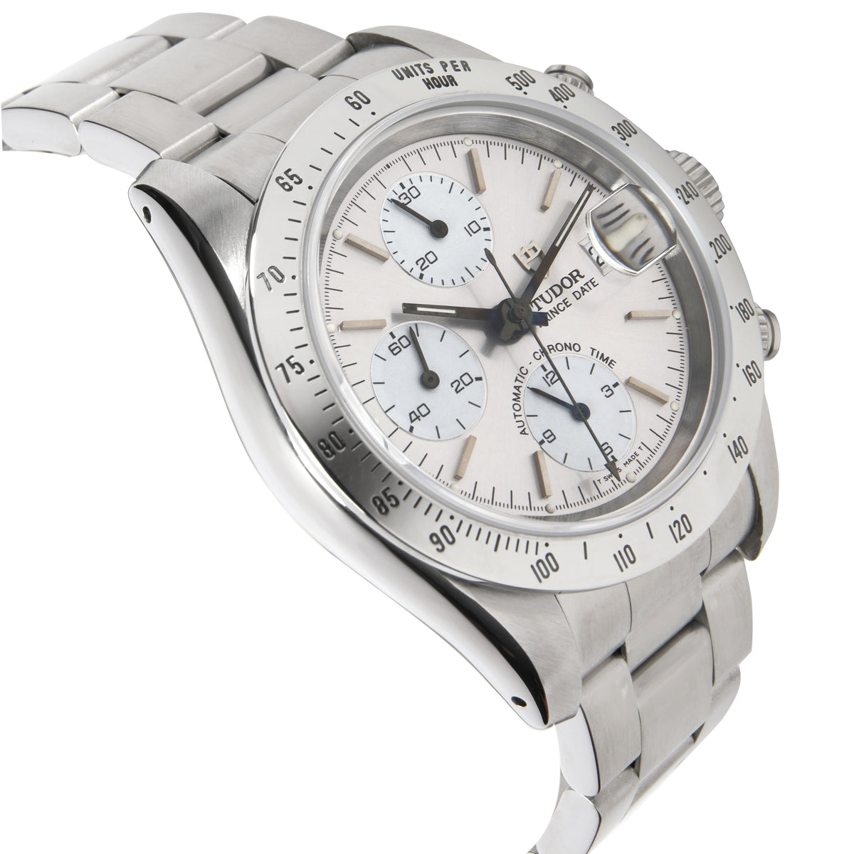 Tudor Chrono Time 79280 Mens Watch in  Stainless Steel