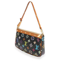 Louis Vuitton Black Monogram Multicolore Pochette Accessoires