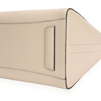 Givenchy Beige Grained Leather Medium Antigona Bag