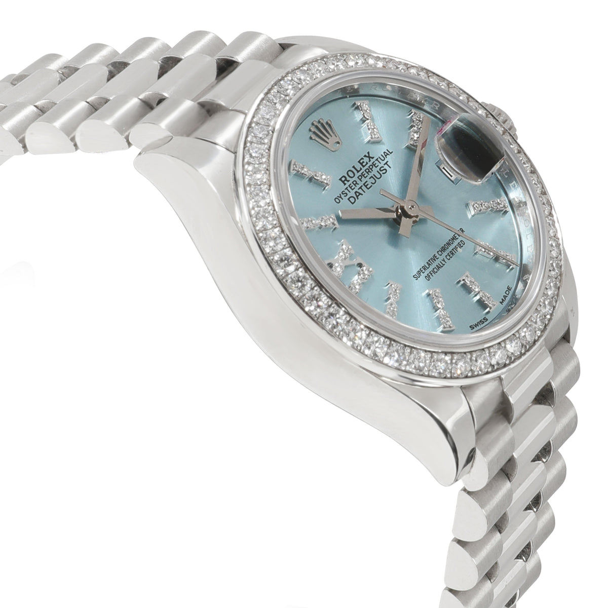 Rolex Datejust 279136RBR Women's Watch in  Platinum
