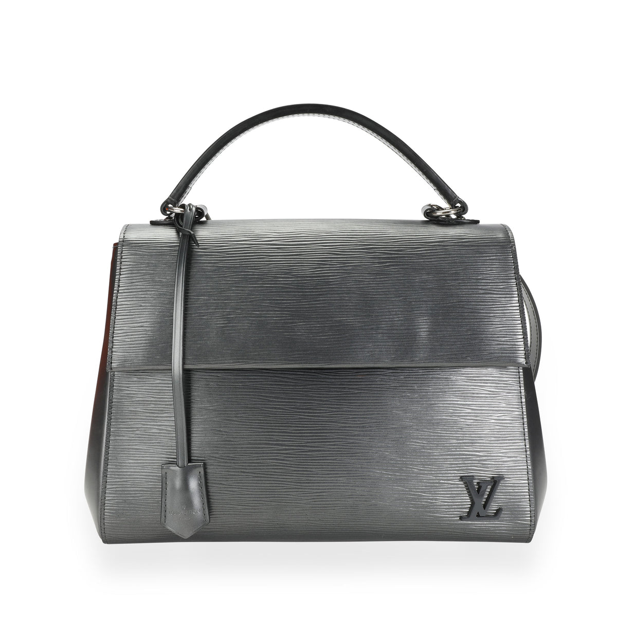 Louis Vuitton Anthracite Nacre Epi Leather Cluny MM